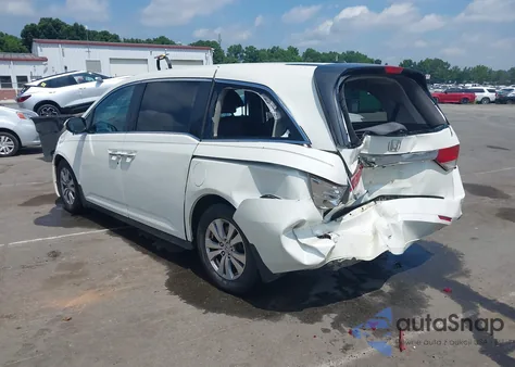 2016 Honda Odyssey Ex-L из США, поврежденный, VIN 5FNRL5H63GB057602